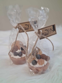 Cup cake kaarsjes