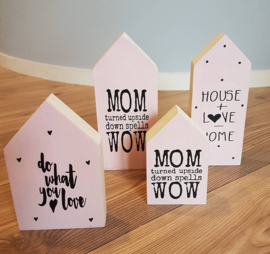 Houten huisjes