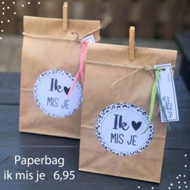 Giftbag ik mis je