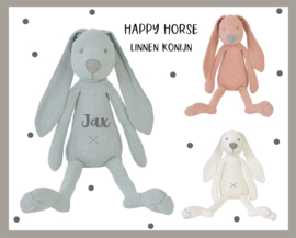 Happy Horse Linen Rabbit Richie (Ook op naam)