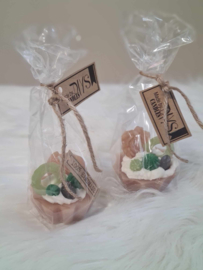 Cup cake kaarsjes