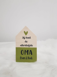 Houten huisje