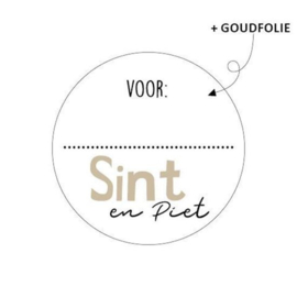 Stickers sinterklaas set 5 stickers