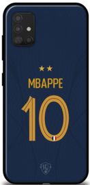 Mbappé Frankrijk hoesje Samsung Galaxy A51 backcover softcase