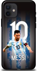Messi Argentinië hoesje iPhone 12 backcover softcase