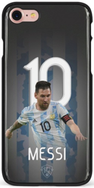 Messi Argentinië hoesje iPhone 8 backcover softcase