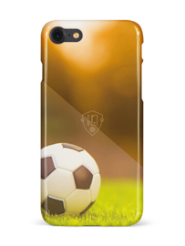 Voetbal telefoonhoesje iPhone 8 softcase