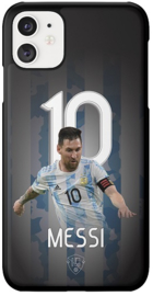 Messi Argentinië hoesje iPhone 11 backcover softcase