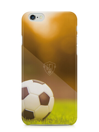 Voetbal telefoonhoesje TPU iPhone 6 / 6s