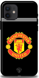 Manchester United telefoonhoesje iPhone 12 backcover zwart