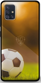 Voetbal telefoonhoesje Samsung Galaxy A51 softcase