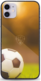 Voetbal telefoonhoesje iPhone 11 softcase