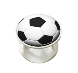 Voetbal design Popsocket - Telefoonbutton - Universeel voor o.a. iPhone en Samsung