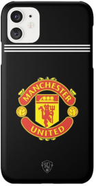 Zwart Manchester United hoesje iPhone 11 softcase