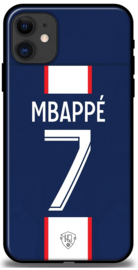 Mbappé PSG hoesje iPhone 11 backcover softcase