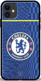 Blauw Chelsea hoesje iPhone 11 softcase TPU
