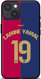 Lamine Yamal FC Barcelona hoesje iPhone 14 Backcover softcase