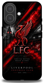 Liverpool F.C. telefoonhoesje Apple iPhone 17 Backcover softcase zwart rood