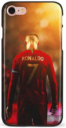 Verovering genetisch Selectiekader Ronaldo Portugal hoesje iPhone 8 TPU backcover | iPhone 8 voetbal hoesjes |  voetbalhoesjes