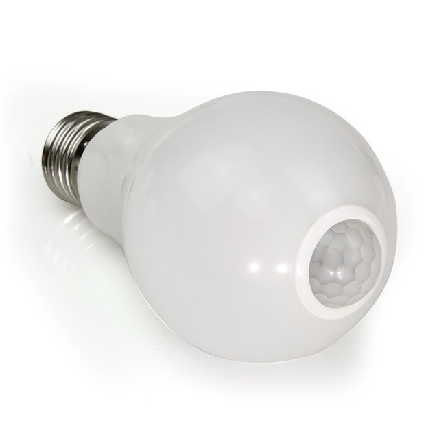 Bewegings-Detectie Anti-Inbraak Lamp Led Warm Wit E27