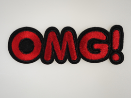 OMG!, iron-on, 35x105 mm