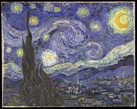 Kunst-muismat Vincent van Gogh: Sterrennacht