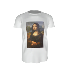 Kunst t-shirt Mona Lisa