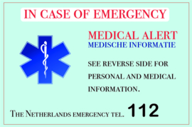I.C.E. producten - "In Case of an Emergency"