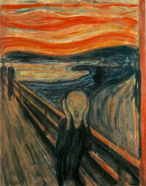 Kunst t-shirt The Scream / De Schreeuw