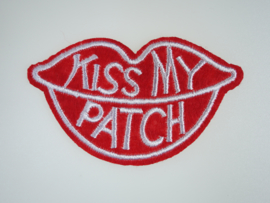 Kiss my patch, 40x70 mm