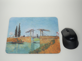 Kunst-muismat Vincent van Gogh: Ophaalbrug bij Arles