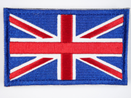Verenigd Koninkrijk vlag, klitteband, 50x80mm