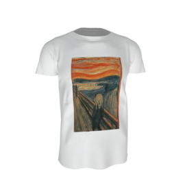 Kunst t-shirt The Scream / De Schreeuw