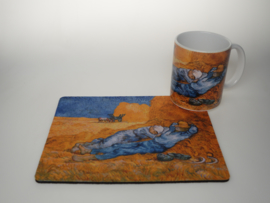 Kunst-muismat Vincent van Gogh: Rust na de lunch