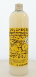 Texelse Schapenmelk bad-douchegel,  500 ml.