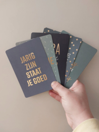 Ansichtkaart | Verjaardag | Voor de leukste jarige!