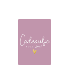 Kadokaart | Cadeautje voor jou!