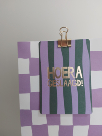 Kadokaart | Hoera, geslaagd!