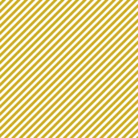 Tissuepapier | Gele strepen | 5 stuks