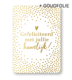 Wenskaart | Huwelijk | Gefeliciteerd met jullie huwelijk!