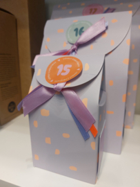 Stickervel | Advent 1- 24 | colorful
