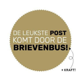 Stickers | Leukste post door de brievenbus | 10 stuks