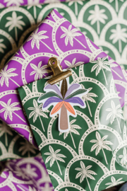 Inpakzakje M | Palmbomen groen