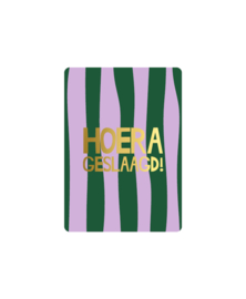Kadokaart | Hoera, geslaagd!