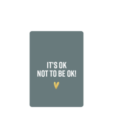 Kadokaart | It's ok to not be ok!