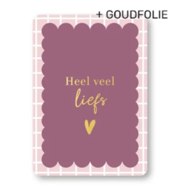 Wenskaart | Liefde | Heel veel liefs