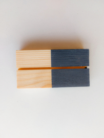 Kaarthouder | 10 cm | Grijs