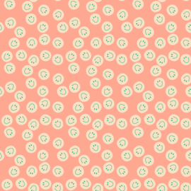 Blokbodemzak XXL | Smileys orange