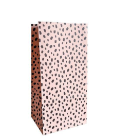 Blokbodemzak M | Dots roze