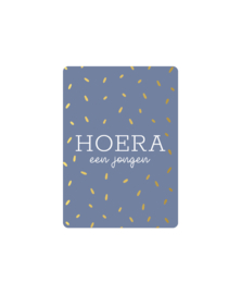 Kadokaart | Hoera een jongen